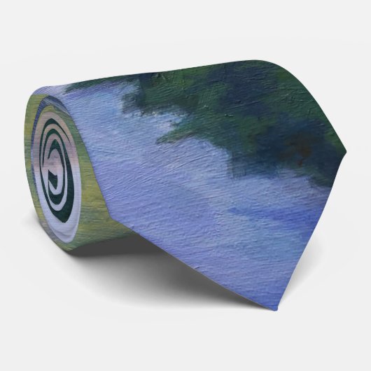 En bas d'un Cravate fluvial (Roulé)