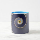 En bas - Mug fractale (Centre)