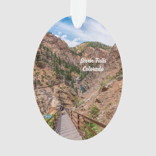 En bas Sept Chutes Escaliers Ovale Ornement (dos)