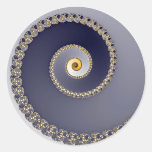En bas - Sticker fractal