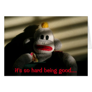 En blanc de singe de problème