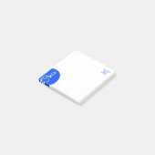 en blauw post-it® notes (Schuin)