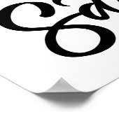 En blijf veilig poster (Hoek)