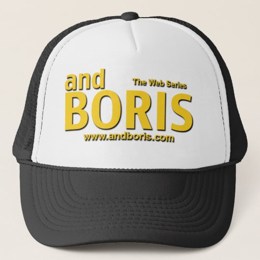 en Boris Trucker Hat Pet (Voorkant)