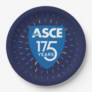 En Carton Assiettes commémoratives 175 ans de l'ASCE
