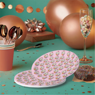 En Carton Assiettes de cupcakes les plus récentes pour fête