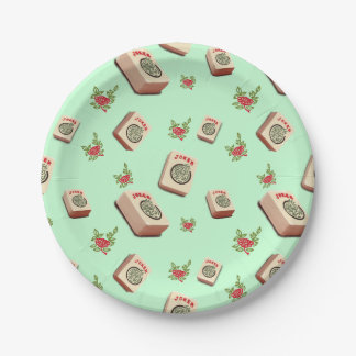 En Carton Assiettes Mah Jongg Jokers