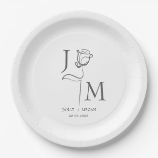En Carton Assiettes Personnalisées Élégantes | Décoration de