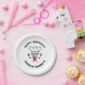En Carton Baking Anniversaire assiettes de fête avec dessin  (Fête)