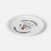 En Carton Baking Anniversaire assiettes de fête avec dessin  (Angle)