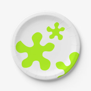 En Carton plaque de papier blanc fin et fin, assiettes