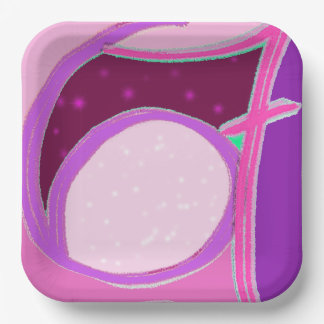 En Carton Six sept assiettes d'anniversaire