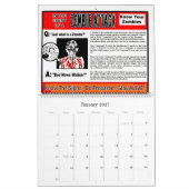 EN CAS D'ATTAQUE DE ZOMBIES Calendrier (Jan 2027)