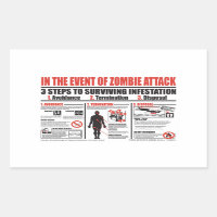 En cas d'attaque par zombie STICKERS