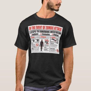 En cas de l'attaque de zombi : T-SHIRT