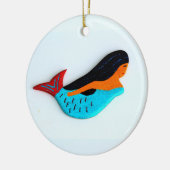 En Céramique 2 ornement de sirènes (Gauche)