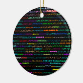 En Céramique Amanda Texte Design I Ornement (Gauche)