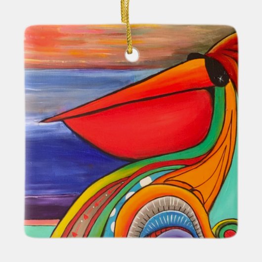 En Céramique bizarré ornement peli 22 (Devant)