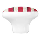 En Céramique Bouton de porte de drapeau américain (Côté)