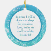 En Céramique Brise hawaïenne : Mémorial : Ornement d'image (Dos)