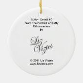 En Céramique Buffy - détail no 2 ornement (Dos)