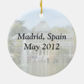 En Céramique Crystal Palace, ornement de Madrid (Dos)