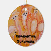 En Céramique Décoration de l'arbre de Noël (Gauche)