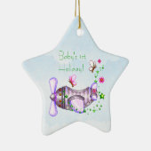 En Céramique Ęr ornement d'avion des vacances du bébé (Droite)