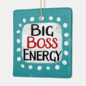 En Céramique Gros ornement d'énergie Boss (Gauche)