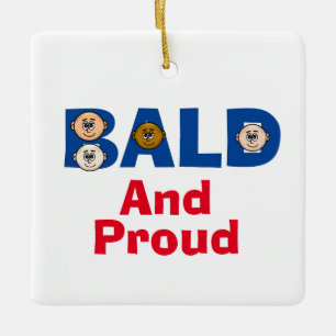 En Céramique Hommes Qui Sont Ornement Bald