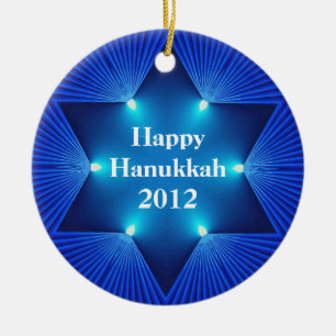 En Céramique Joyeux ornement Hanoukka 2012