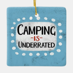 En Céramique Le Camping Est Un Ornement Sous-Évalué