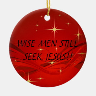 EN CÉRAMIQUE LES SAGES CHERCHENT TOUJOURS JÉSUS ! ! … ORNEMENT