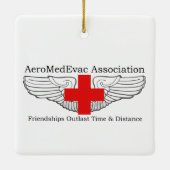 En Céramique Logo AMEA / Ornement de la devise (Dos)