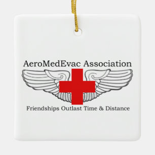 En Céramique Logo AMEA / Ornement de la devise