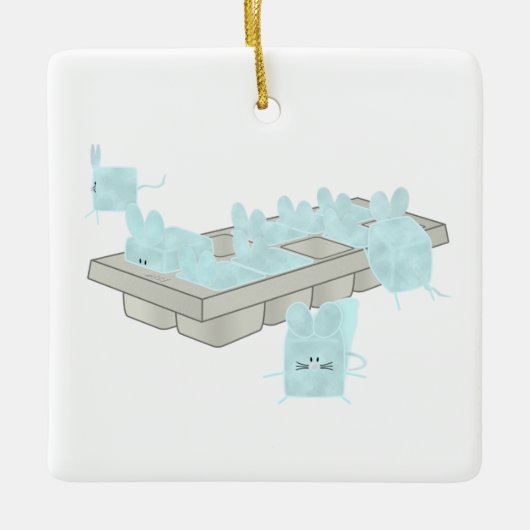 En Céramique Micecubes - ornement (Devant)