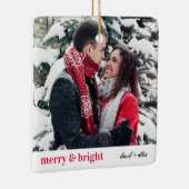 En Céramique Noël élégant | Ornement moderne (Droite)