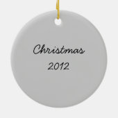 En Céramique Ornement abstrait de Noël de libellule (Dos)