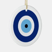En Céramique Ornement accrochant d'oeil mauvais (Droite)