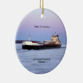 En Céramique Ornement Adam E. Cornelius (Droite)