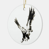 En Céramique Ornement Aigle (Gauche)