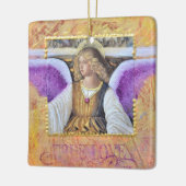 En Céramique Ornement Ange Amour Véritable (Gauche)