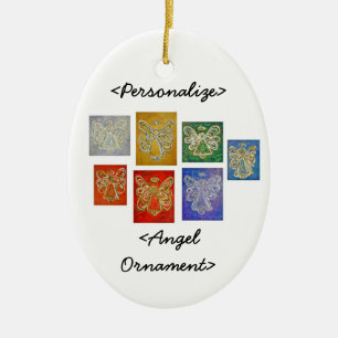En Céramique Ornement Angel Color Series