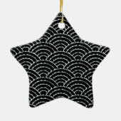 En Céramique Ornement Arches foncées (Dos)