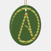 En Céramique Ornement athée d'arbre de symbole (Droite)