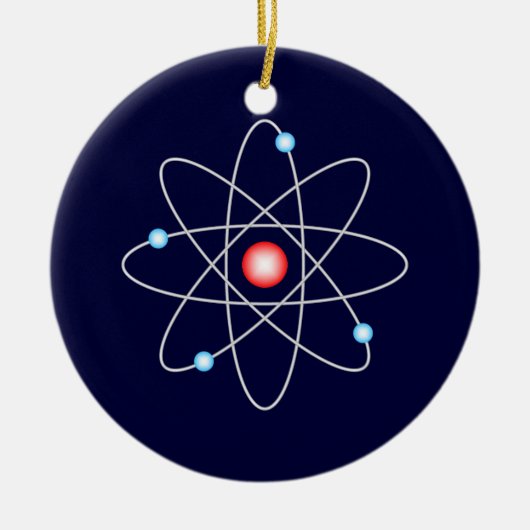 En Céramique Ornement atomique (Devant)