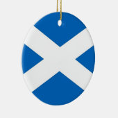 En Céramique Ornement avec drapeau d'Ecosse (Droite)