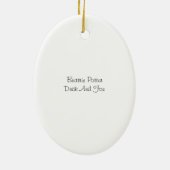 En Céramique Ornement Beatrix Potter (Dos)