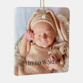 En Céramique Ornement Bébé (Droite)