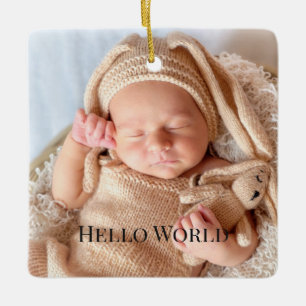 En Céramique Ornement Bébé